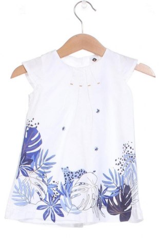 Детска рокля Grain De Ble, Размер 3-6m/ 62-68 см, Цвят Бял, Цена 13,63 лв.