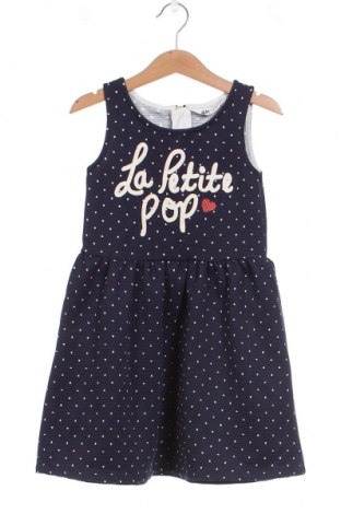 Детска рокля H&M, Размер 4-5y/ 110-116 см, Цвят Син, Цена 25,87 лв.