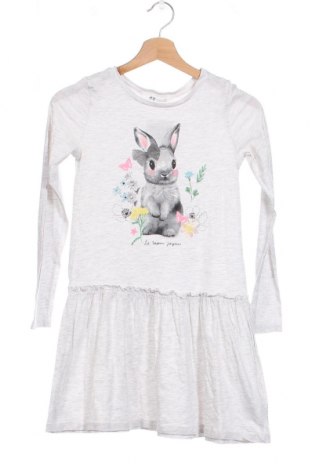 Детска рокля H&M, Размер 8-9y/ 134-140 см, Цвят Сив, Цена 25,09 лв.