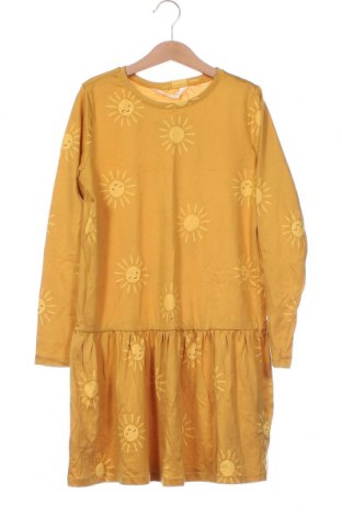 Детска рокля H&M, Размер 8-9y/ 134-140 см, Цвят Жълт, Цена 12,96 лв.