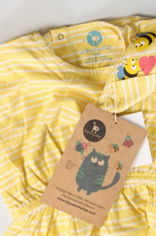 Kinderkleid La Queue Du Chat, Größe 18-24m/ 86-98 cm, Farbe Gelb, Preis € 20,00