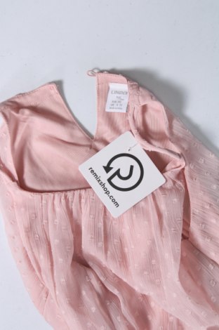 Детска рокля Lindex, Размер 6-7y/ 122-128 см, Цвят Розов, Цена 32,00 лв.