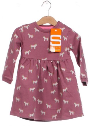 Детска рокля Staccato, Размер 9-12m/ 74-80 см, Цвят Розов, Цена 19,50 лв.