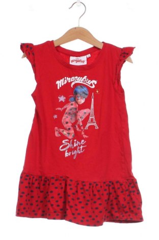 Kinderkleid Zag, Größe 4-5y/ 110-116 cm, Farbe Rot, Preis 11,05 €
