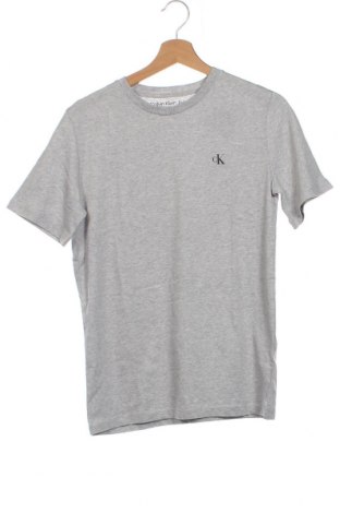 Παιδικό μπλουζάκι Calvin Klein Jeans, Μέγεθος 15-18y/ 170-176 εκ., Χρώμα Γκρί, Τιμή 16,60 €