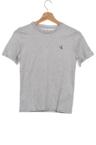 Dziecięcy T-shirt Calvin Klein Jeans, Rozmiar 10-11y/ 146-152 cm, Kolor Szary, Cena 91,96 zł