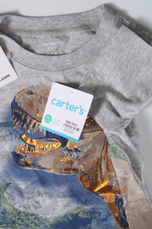 Kinder T-Shirt Carter's, Größe 5-6y/ 116-122 cm, Farbe Grau, Preis € 8,25