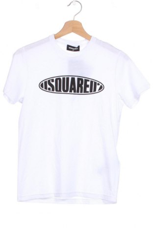 Παιδικό μπλουζάκι Dsquared2, Μέγεθος 11-12y/ 152-158 εκ., Χρώμα Λευκό, Τιμή 64,92 €
