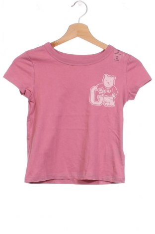 Kinder T-Shirt Gap, Größe 7-8y/ 128-134 cm, Farbe Aschrosa, Preis 7,60 €
