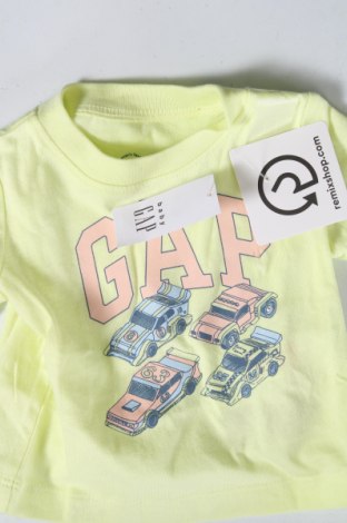 Παιδικό μπλουζάκι Gap, Μέγεθος 1-2m/ 50-56 εκ., Χρώμα Κίτρινο, Τιμή 5,10 €