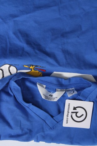 Детска тениска H&M, Размер 8-9y/ 134-140 см, Цвят Син, Цена 11,85 лв.