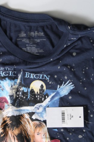 Tricou pentru copii Harry Potter, Mărime 14-15y/ 168-170 cm, Culoare Albastru, Preț 49,34 Lei