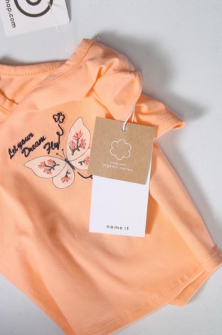 Παιδικό μπλουζάκι Name It, Μέγεθος 2-3m/ 56-62 εκ., Χρώμα Πορτοκαλί, Τιμή 4,25 €