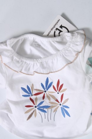 Kinder T-Shirt Obaibi, Größe 2-3m/ 56-62 cm, Farbe Weiß, Preis 4,42 €