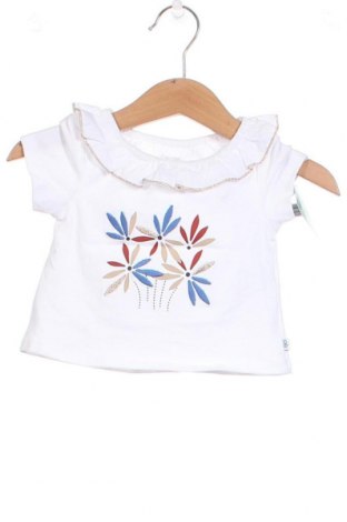Παιδικό μπλουζάκι Obaibi, Μέγεθος 2-3m/ 56-62 εκ., Χρώμα Λευκό, Τιμή 4,42 €