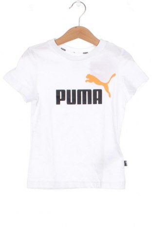 Детска тениска PUMA, Размер 3-4y/ 104-110 см, Цвят Бял, Цена 24,75 лв.