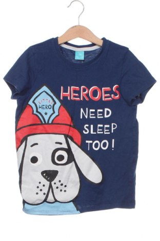 Dziecięcy T-shirt Pepco, Rozmiar 6-7y/ 122-128 cm, Kolor Niebieski, Cena 16,55 zł