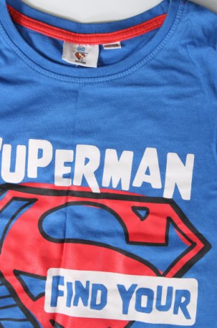 Kinder T-Shirt Superman, Größe 6-7y/ 122-128 cm, Farbe Blau, Preis € 3,50