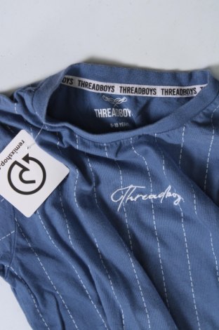 Детска тениска Threadboys, Размер 8-9y/ 134-140 см, Цвят Син, Цена 6,48 лв.