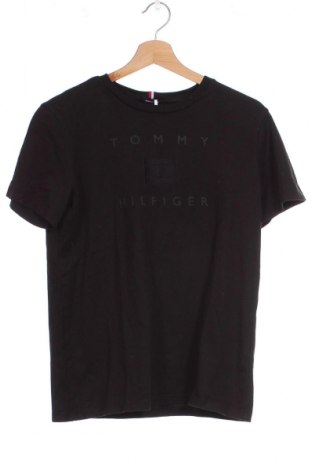 Παιδικό μπλουζάκι Tommy Hilfiger, Μέγεθος 15-18y/ 170-176 εκ., Χρώμα Μαύρο, Τιμή 17,78 €
