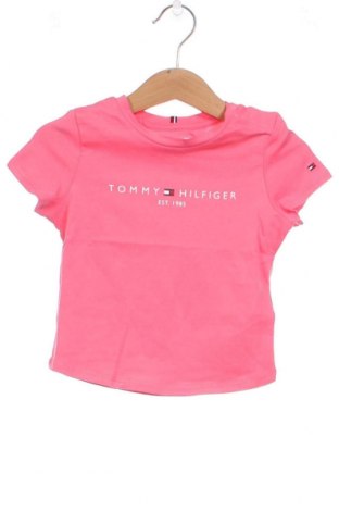 Детска тениска Tommy Hilfiger, Размер 12-18m/ 80-86 см, Цвят Розов, Цена 46,00 лв.
