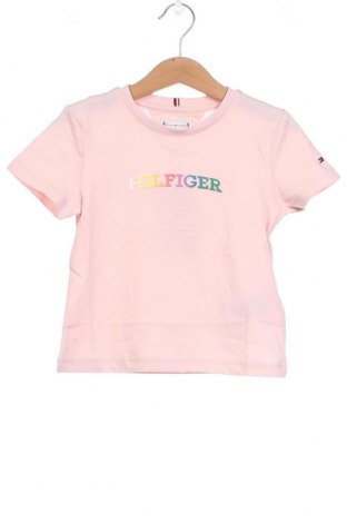 Παιδικό μπλουζάκι Tommy Hilfiger, Μέγεθος 18-24m/ 86-98 εκ., Χρώμα Ρόζ , Τιμή 14,23 €