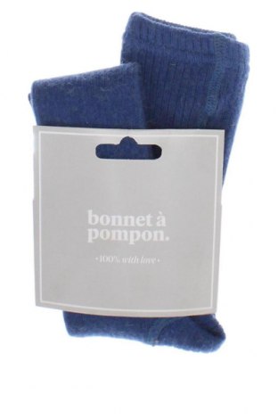 Kinderstrumpfhose Bonnet A Pompon, Größe 12-18m/ 80-86 cm, Farbe Blau, Preis € 2,99