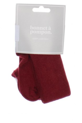 Kinderstrumpfhose Bonnet A Pompon, Größe 3-4y/ 104-110 cm, Farbe Rot, Preis 6,73 €