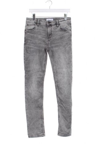 Dziecięce jeansy C&A, Rozmiar 14-15y/ 168-170 cm, Kolor Szary, Cena 46,06 zł