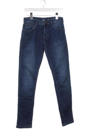 Dziecięce jeansy C&A, Rozmiar 15-18y/ 170-176 cm, Kolor Niebieski, Cena 17,40 zł
