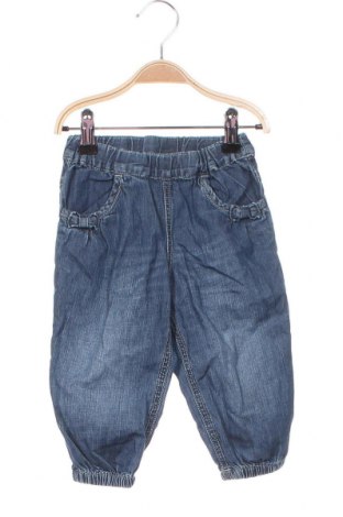 Dziecięce jeansy H&M, Rozmiar 9-12m/ 74-80 cm, Kolor Niebieski, Cena 45,88 zł