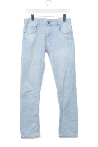 Dziecięce jeansy H&M, Rozmiar 13-14y/ 164-168 cm, Kolor Niebieski, Cena 46,06 zł