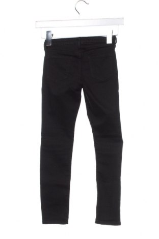 Dziecięce jeansy H&M, Rozmiar 6-7y/ 122-128 cm, Kolor Czarny, Cena 39,72 zł
