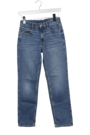 Dziecięce jeansy H&M, Rozmiar 11-12y/ 152-158 cm, Kolor Niebieski, Cena 45,81 zł