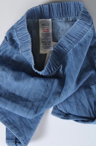 Kinderjeans Marks & Spencer, Größe 9-12m/ 74-80 cm, Farbe Blau, Preis 5,25 €