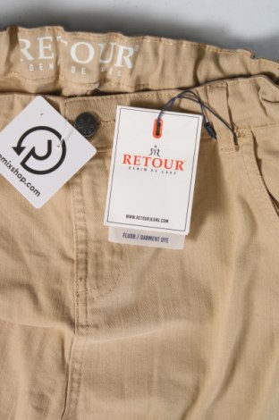 Dziecięce jeansy Retour Jeans, Rozmiar 15-18y/ 170-176 cm, Kolor Beżowy, Cena 47,13 zł