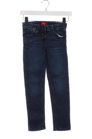 Dziecięce jeansy S.Oliver, Rozmiar 6-7y/ 122-128 cm, Kolor Niebieski, Cena 41,79 zł