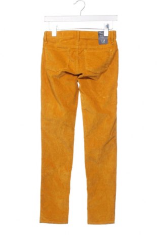 Pantaloni de catifea reiată, pentru copii Gap, Mărime 14-15y/ 168-170 cm, Culoare Galben, Preț 67,10 Lei