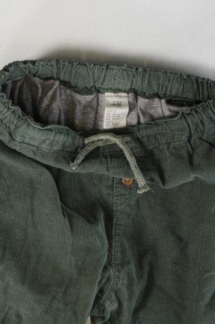 Pantaloni de catifea reiată, pentru copii H&M, Mărime 18-24m/ 86-98 cm, Culoare Verde, Preț 48,93 Lei