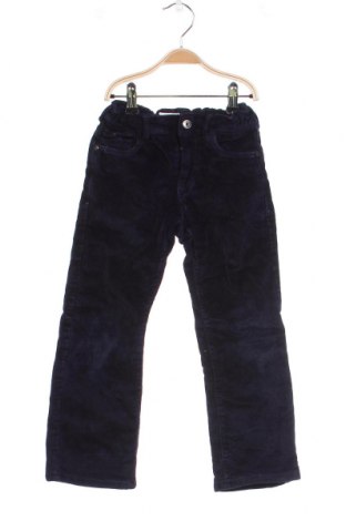 Pantaloni de catifea reiată, pentru copii Okaidi, Mărime 4-5y/ 110-116 cm, Culoare Albastru, Preț 32,92 Lei