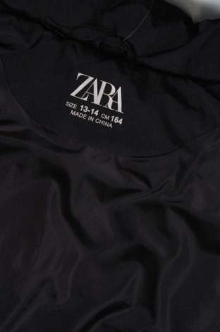 Детски елек Zara, Размер 12-13y/ 158-164 см, Цвят Черен, Цена 14,00 лв.