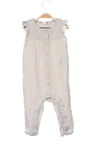 Kinder Overall H&M, Größe 12-18m/ 80-86 cm, Farbe Grau, Preis € 9,82