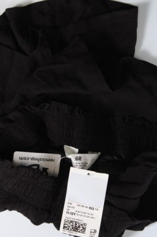 Pantaloni scurți pentru copii H&M, Mărime 11-12y/ 152-158 cm, Culoare Negru, Preț 39,80 Lei