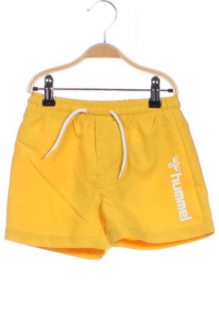 Детски къс панталон Hummel, Размер 4-5y/ 110-116 см, Цвят Жълт, Цена 19,60 лв.