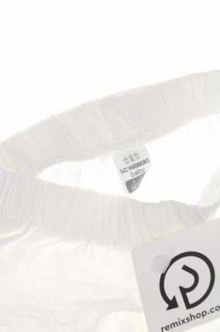 Παιδικό κοντό παντελόνι LCW, Μέγεθος 2-3m/ 56-62 εκ., Χρώμα Λευκό, Τιμή 3,87 €
