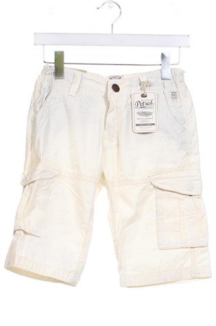 Pantaloni scurți pentru copii Petrol Industries, Mărime 10-11y/ 146-152 cm, Culoare Ecru, Preț 84,39 Lei