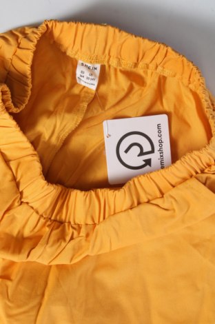Детски къс панталон SHEIN, Размер 13-14y/ 164-168 см, Цвят Жълт, Цена 14,00 лв.