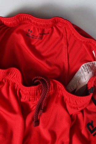 Детски къс панталон Under Armour, Размер 12-13y/ 158-164 см, Цвят Червен, Цена 28,00 лв.