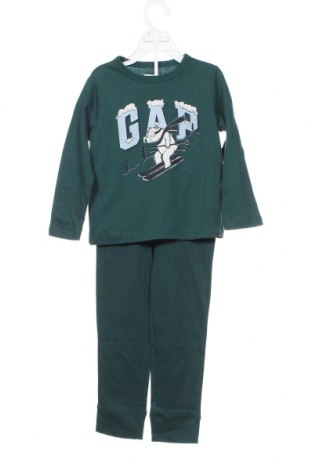 Детски комплект Gap, Размер 4-5y/ 110-116 см, Цвят Зелен, Цена 36,00 лв.