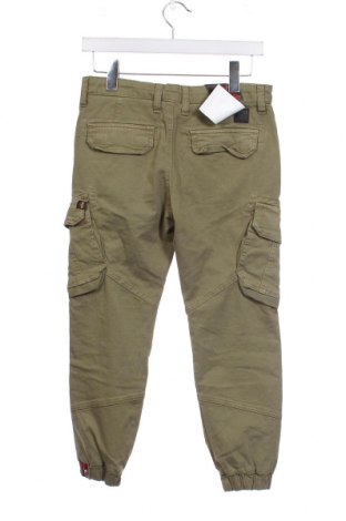 Pantaloni pentru copii Alpha Industries, Mărime 15-18y/ 170-176 cm, Culoare Verde, Preț 89,47 Lei